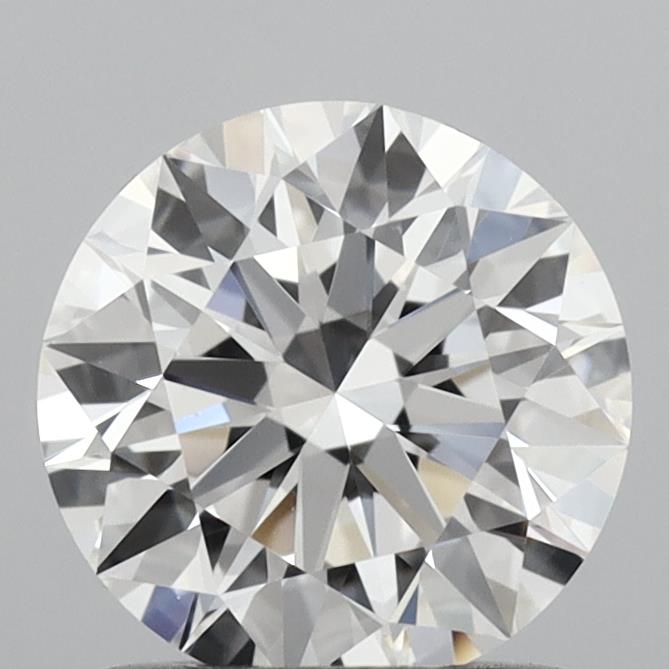 1.09 Carat Round Shaped, Ideal Cut, D Color, VVS2 Clarity, IGI Certified Lab Grown Diamond