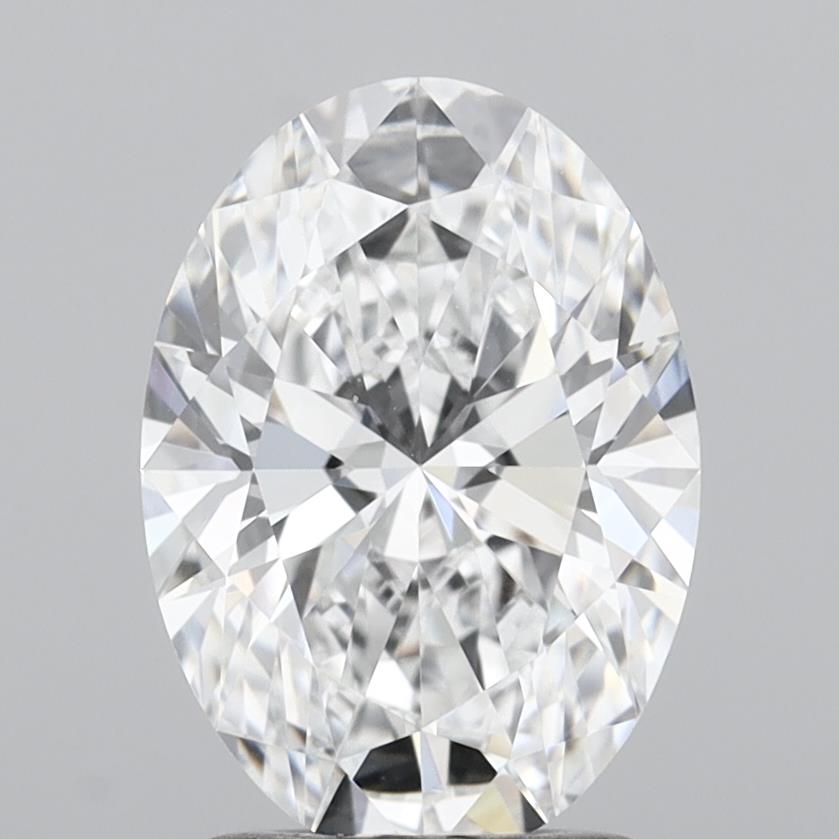 1.87 Carat Oval Shaped, Very Good Cut, D Color, VS1 Clarity, IGI Certified Lab Grown Diamond