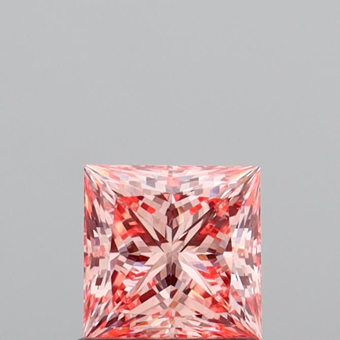 1.02 Carat Princess Shaped, Ideal Cut, VVS2 Clarity, IGI Certified Lab Grown Diamond