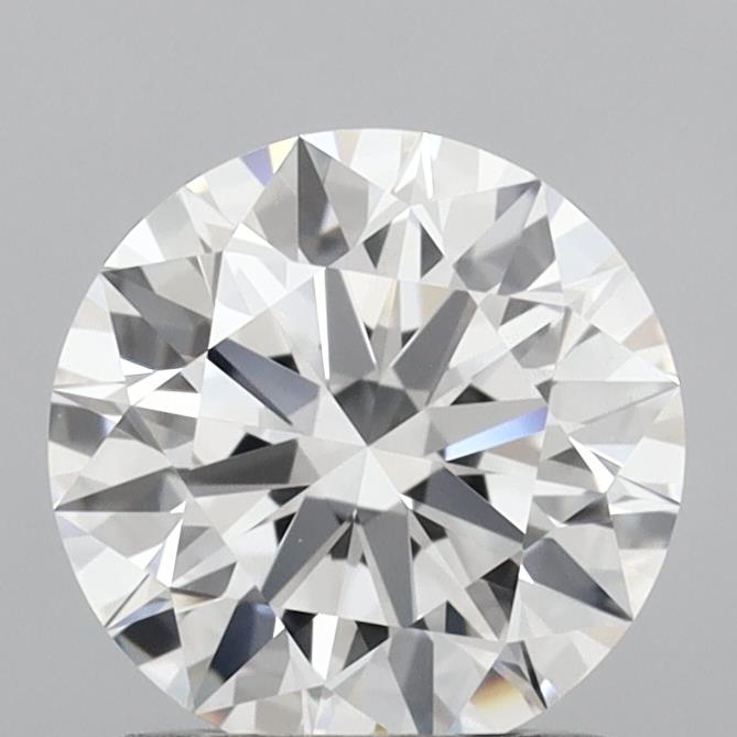 1.07 Carat Round Shaped, Ideal Cut, D Color, VVS2 Clarity, IGI Certified Lab Grown Diamond