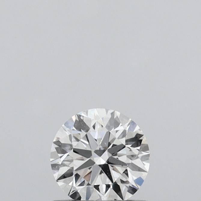 0.53 Carat Round Shaped, Ideal Cut, D Color, VS2 Clarity, IGI Certified Lab Grown Diamond