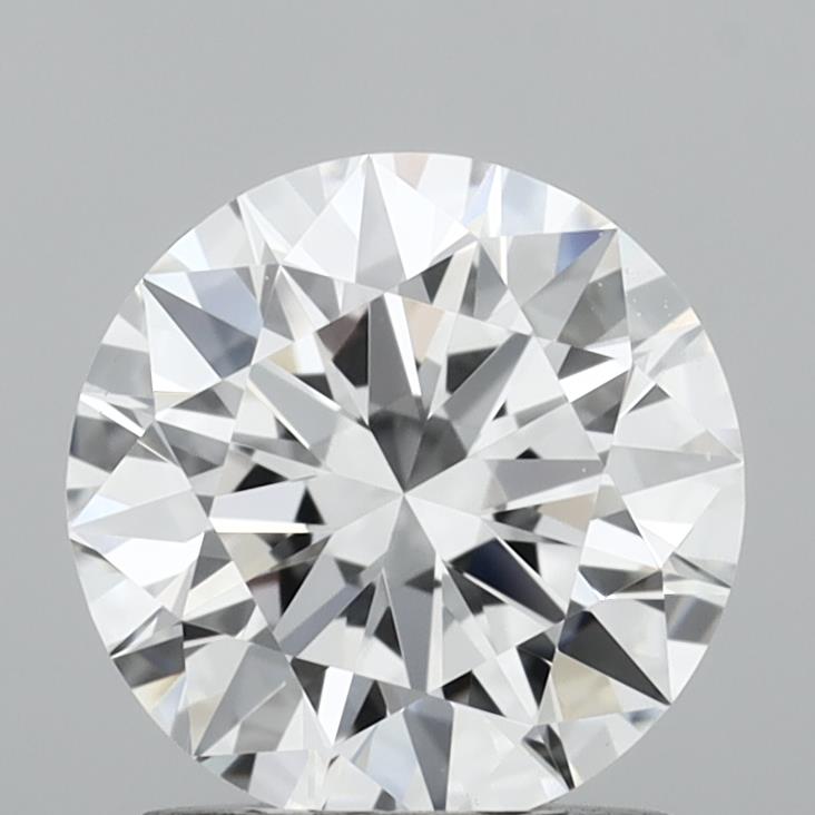 1.27 Carat Round Shaped, Excellent Cut, D Color, VS1 Clarity, IGI Certified Lab Grown Diamond