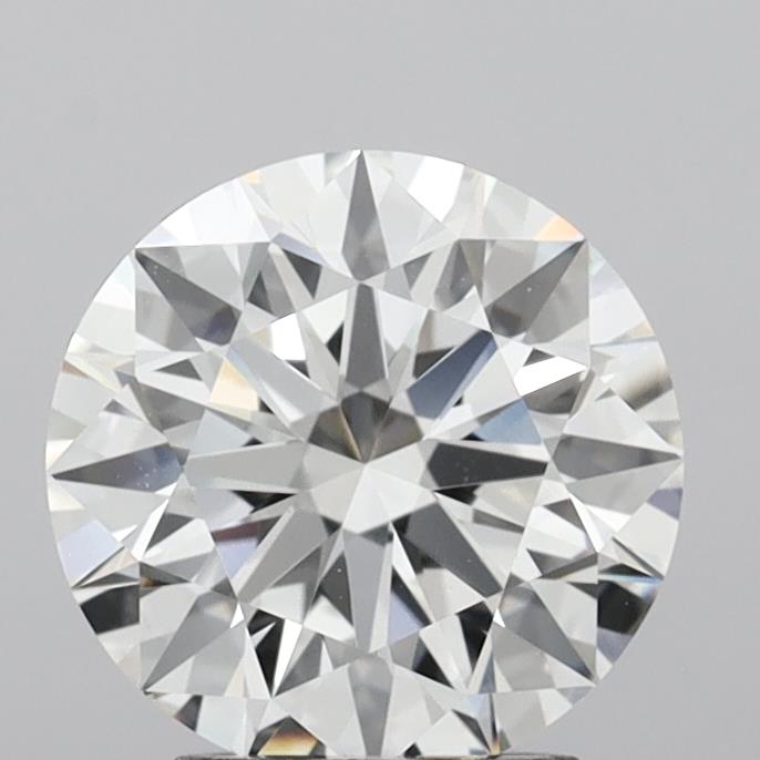 3.05 Carat Round Shaped, Ideal Cut, F Color, VVS2 Clarity, IGI Certified Lab Grown Diamond