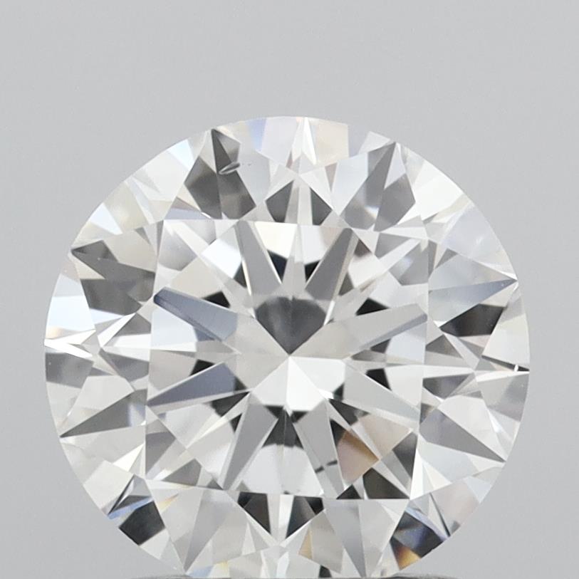 1.50 Carat Round Shaped, Excellent Cut, D Color, VS2 Clarity, IGI Certified Lab Grown Diamond