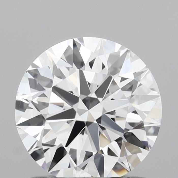 1.08 Carat Round Shaped, Ideal Cut, D Color, VVS2 Clarity, IGI Certified Lab Grown Diamond