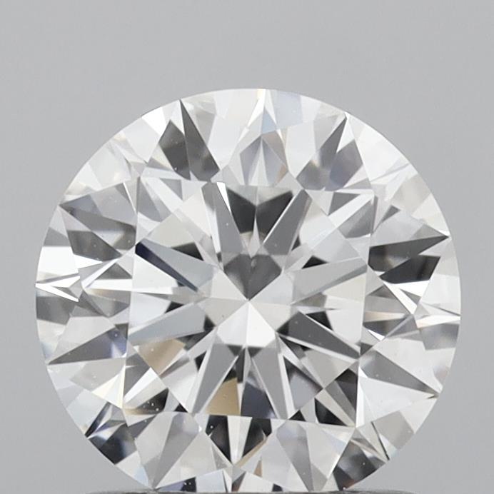 1.07 Carat Round Shaped, Ideal Cut, D Color, VVS2 Clarity, IGI Certified Lab Grown Diamond