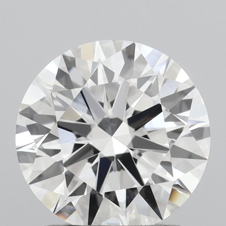 1.37 Carat Round Shaped, Ideal Cut, D Color, VS1 Clarity, IGI Certified Lab Grown Diamond