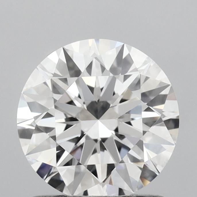 1.09 Carat Round Shaped, Ideal Cut, D Color, VS1 Clarity, IGI Certified Lab Grown Diamond