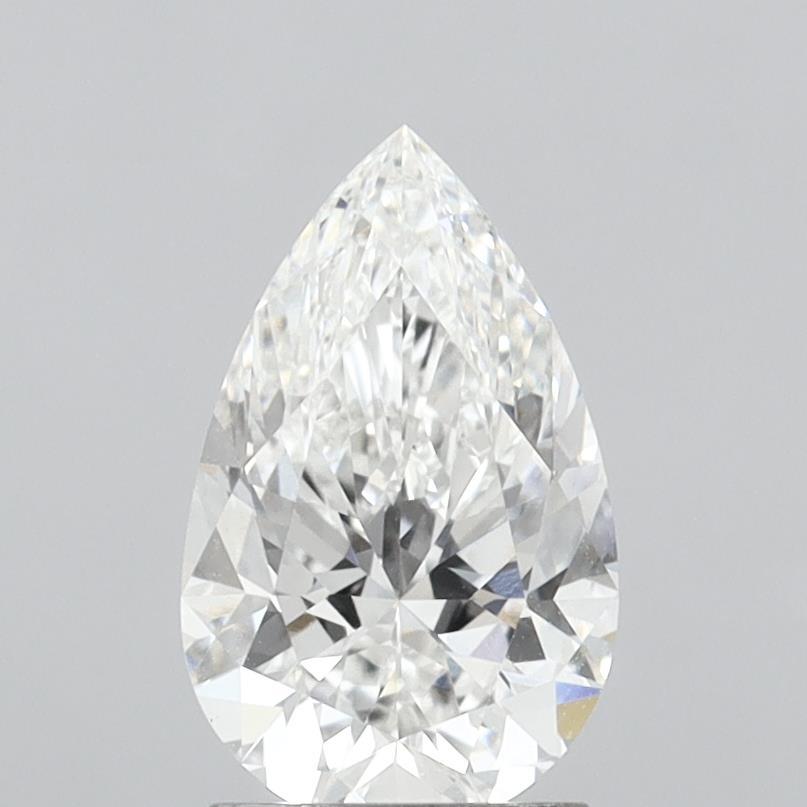 2.04 Carat Pear Shaped, Excellent Cut, F Color, VVS2 Clarity, IGI Certified Lab Grown Diamond