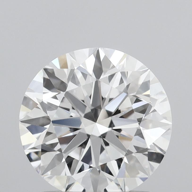1.34 Carat Round Shaped, Excellent Cut, D Color, VS1 Clarity, IGI Certified Lab Grown Diamond