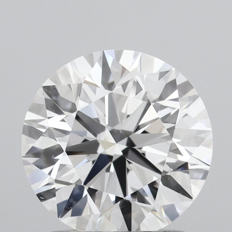 1.44 Carat Round Shaped, Ideal Cut, D Color, VVS2 Clarity, IGI Certified Lab Grown Diamond