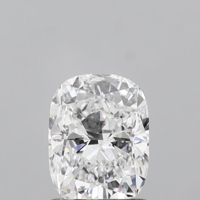 1.00 Carat Cushion Shaped, Ideal Cut, D Color, VVS2 Clarity, IGI Certified Lab Grown Diamond