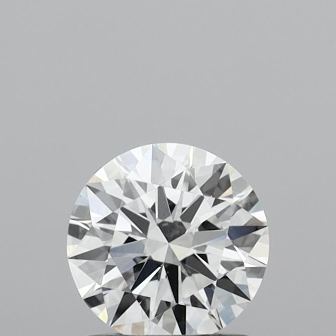 0.96 Carat Round Shaped, Ideal Cut, D Color, VVS2 Clarity, IGI Certified Lab Grown Diamond