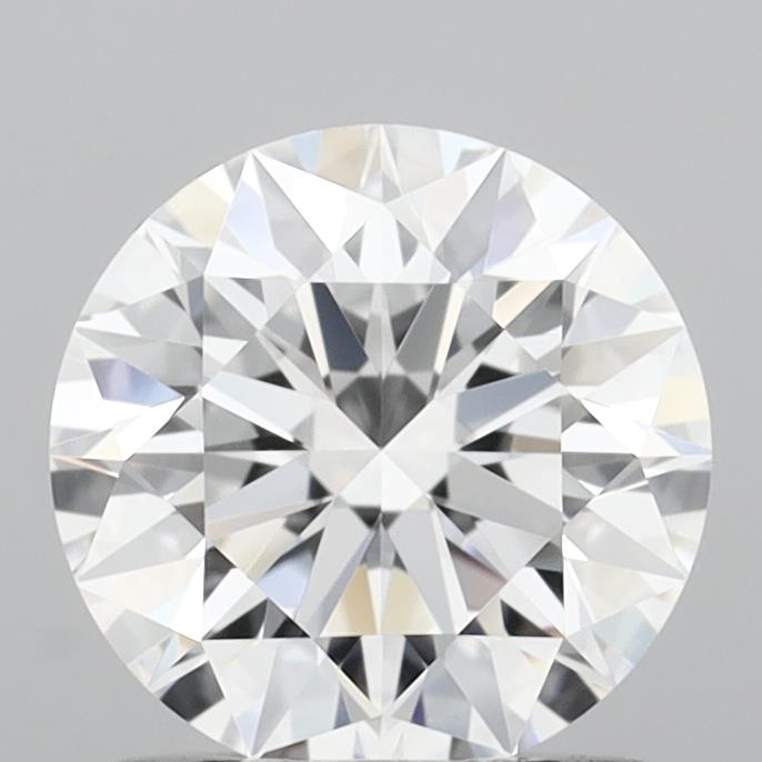 1.07 Carat Round Shaped, Ideal Cut, D Color, VVS2 Clarity, IGI Certified Lab Grown Diamond