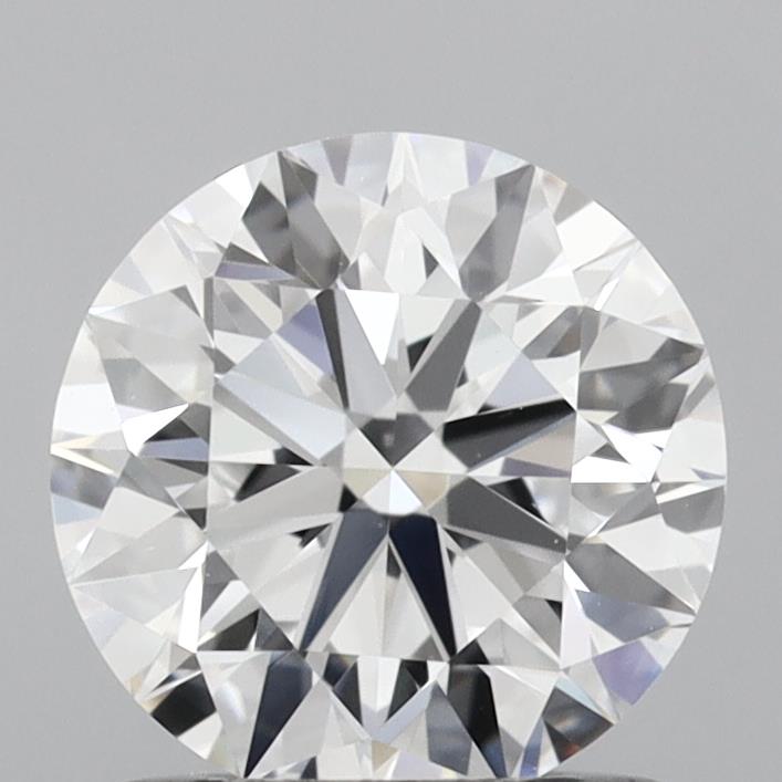 1.07 Carat Round Shaped, Excellent Cut, D Color, VVS2 Clarity, IGI Certified Lab Grown Diamond