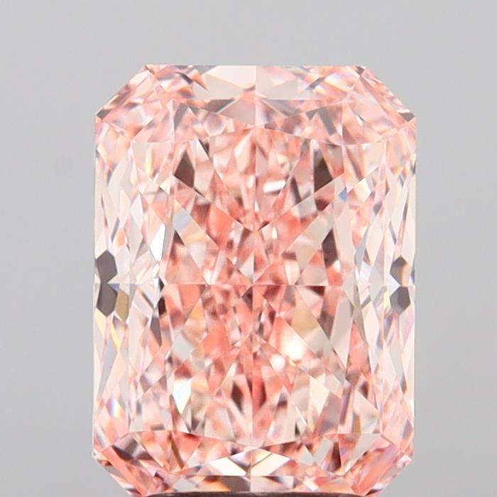 3.54 Carat Radiant Shaped, Ideal Cut, VVS2 Clarity, IGI Certified Lab Grown Diamond