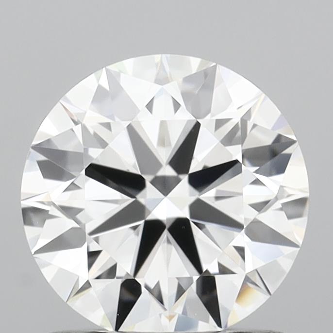 1.04 Carat Round Shaped, Ideal Cut, D Color, VVS2 Clarity, IGI Certified Lab Grown Diamond