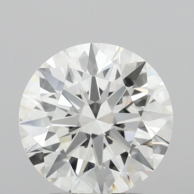 2.38 Carat Round Shaped, Ideal Cut, F Color, VS1 Clarity, IGI Certified Lab Grown Diamond
