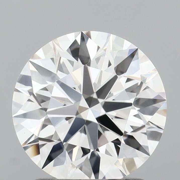 1.50 Carat Round Shaped, Ideal Cut, D Color, VVS2 Clarity, IGI Certified Lab Grown Diamond