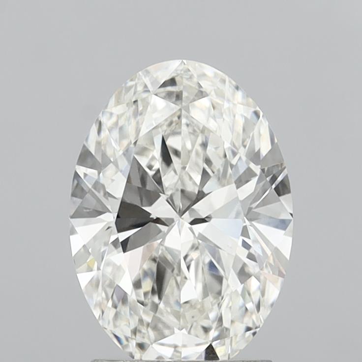 2.07 Carat Oval Shaped, Ideal Cut, G Color, VVS2 Clarity, IGI Certified Lab Grown Diamond