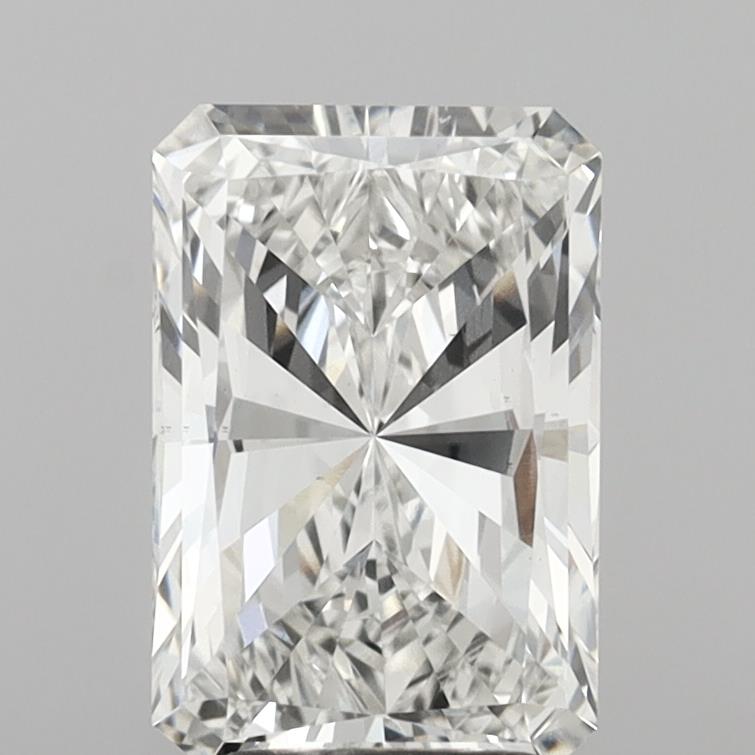 2.96 Carat Radiant Shaped, Excellent Cut, G Color, VS1 Clarity, IGI Certified Lab Grown Diamond