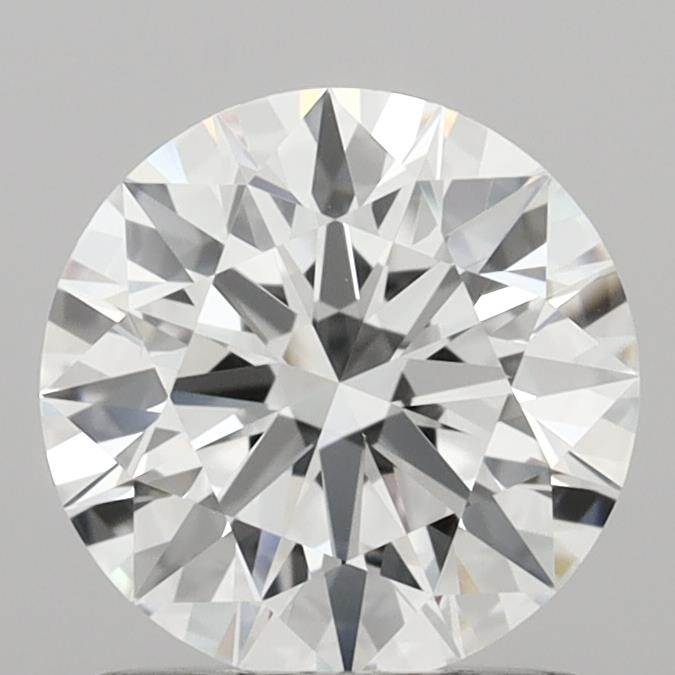 1.23 Carat Round Shaped, Ideal Cut, D Color, VS1 Clarity, IGI Certified Lab Grown Diamond