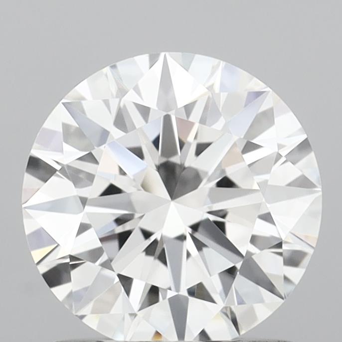1.08 Carat Round Shaped, Ideal Cut, D Color, VVS2 Clarity, IGI Certified Lab Grown Diamond