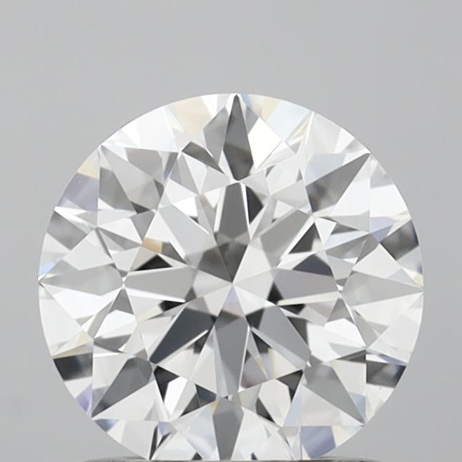 1.08 Carat Round Shaped, Ideal Cut, D Color, VVS2 Clarity, IGI Certified Lab Grown Diamond