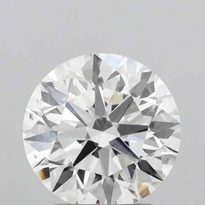 2.01 Carat Round Shaped, Ideal Cut, F Color, VVS2 Clarity, IGI Certified Lab Grown Diamond