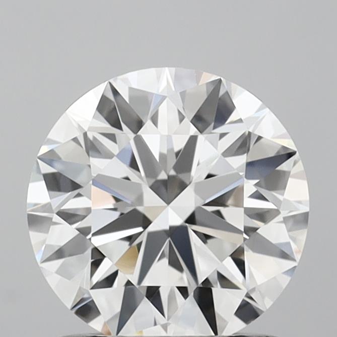 1.09 Carat Round Shaped, Ideal Cut, D Color, VVS2 Clarity, IGI Certified Lab Grown Diamond