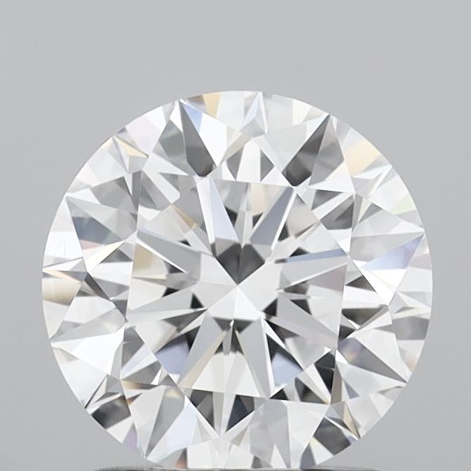 1.52 Carat Round Shaped, Ideal Cut, D Color, VS1 Clarity, IGI Certified Lab Grown Diamond