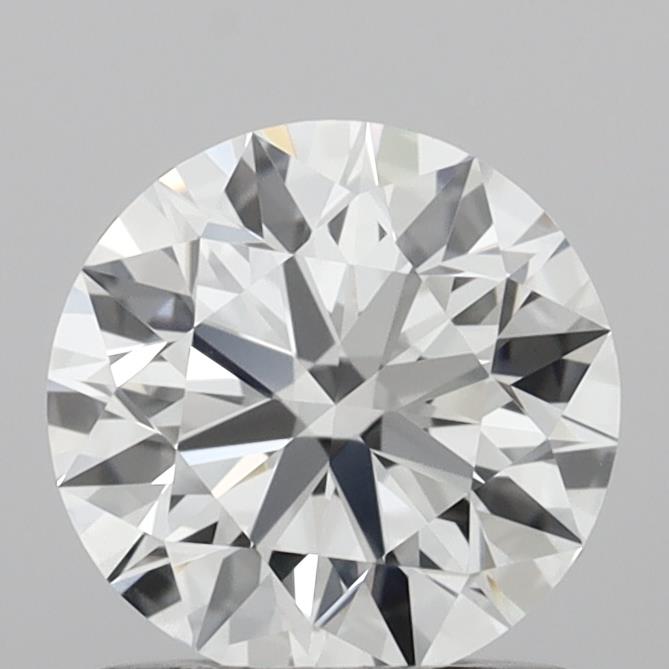 1.06 Carat Round Shaped, Ideal Cut, D Color, VVS2 Clarity, IGI Certified Lab Grown Diamond