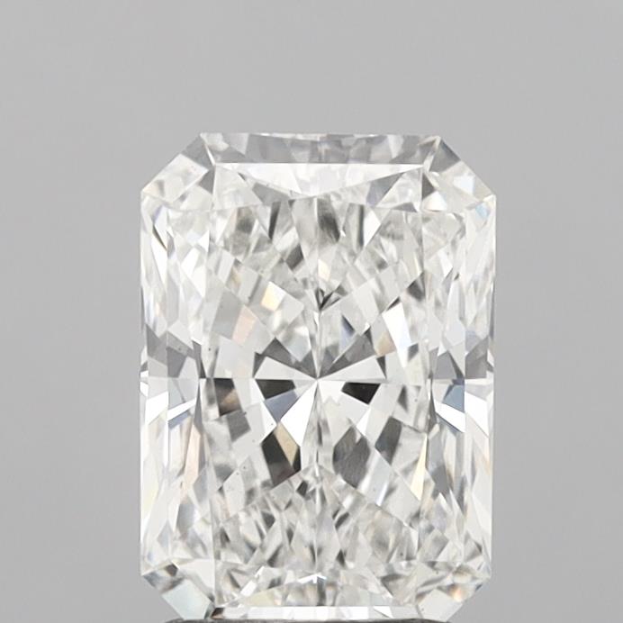 2.06 Carat Radiant Shaped, Ideal Cut, G Color, VS1 Clarity, IGI Certified Lab Grown Diamond