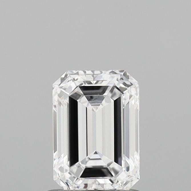1.11 Carat Emerald Shaped, Ideal Cut, D Color, IF Clarity, IGI Certified Lab Grown Diamond