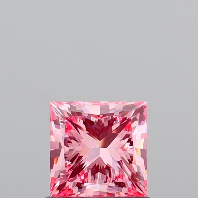 1.00 Carat Princess Shaped, Very Good Cut, VVS2 Clarity, IGI Certified Lab Grown Diamond