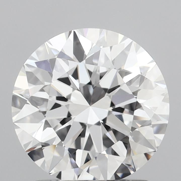 1.52 Carat Round Shaped, Excellent Cut, D Color, VVS2 Clarity, IGI Certified Lab Grown Diamond