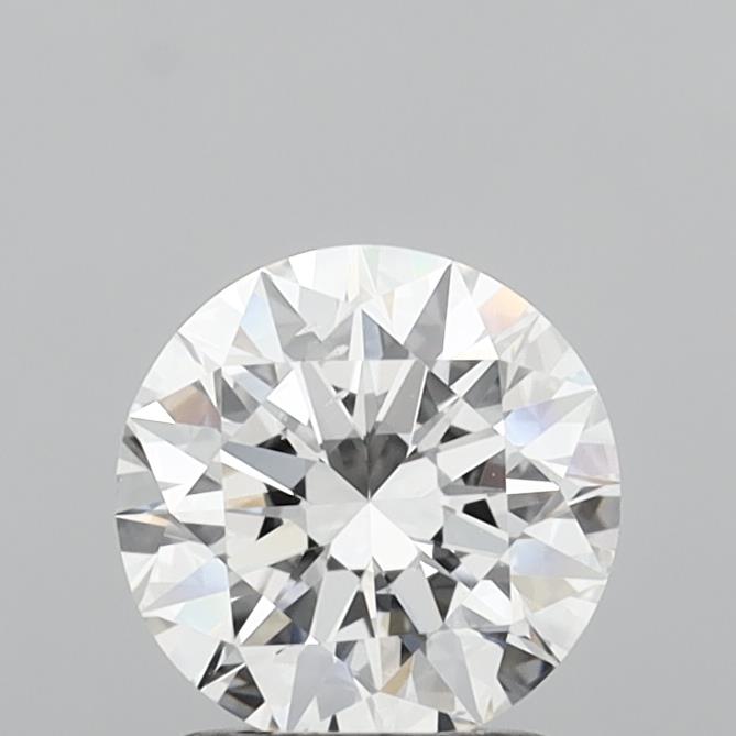 1.50 Carat Round Shaped, Ideal Cut, D Color, SI1 Clarity, IGI Certified Lab Grown Diamond