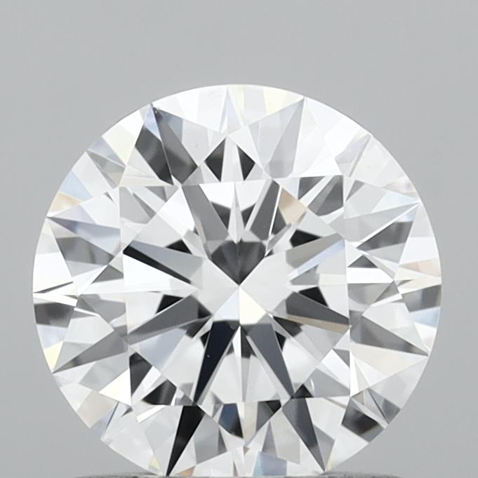 1.05 Carat Round Shaped, Ideal Cut, D Color, VS1 Clarity, IGI Certified Lab Grown Diamond
