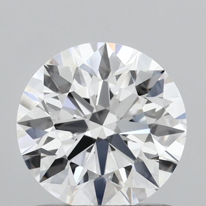 1.08 Carat Round Shaped, Ideal Cut, D Color, VS1 Clarity, IGI Certified Lab Grown Diamond