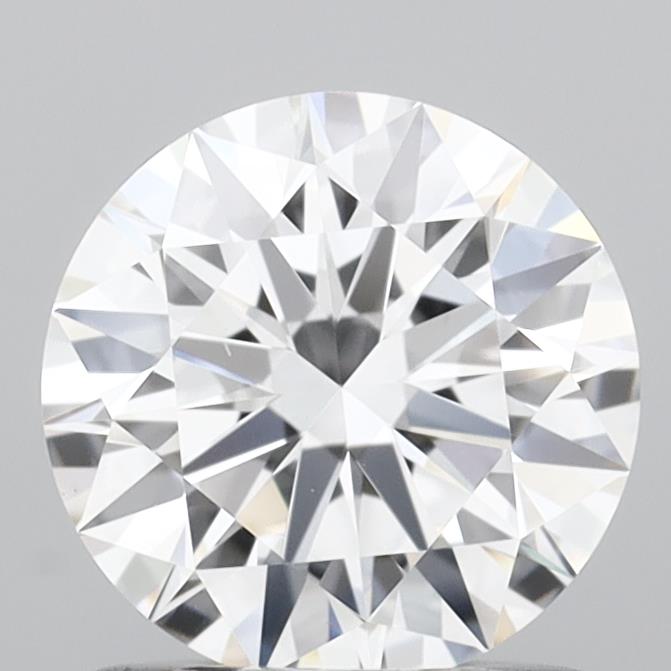 1.07 Carat Round Shaped, Ideal Cut, D Color, VVS2 Clarity, IGI Certified Lab Grown Diamond