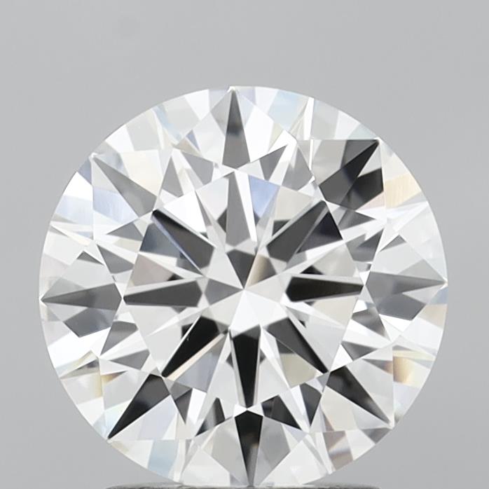 2.02 Carat Round Shaped, Excellent Cut, D Color, VVS2 Clarity, IGI Certified Lab Grown Diamond