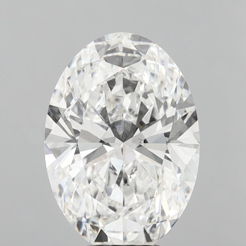 6.04 Carat Oval Shaped, Ideal Cut, E Color, VS1 Clarity, IGI Certified Lab Grown Diamond