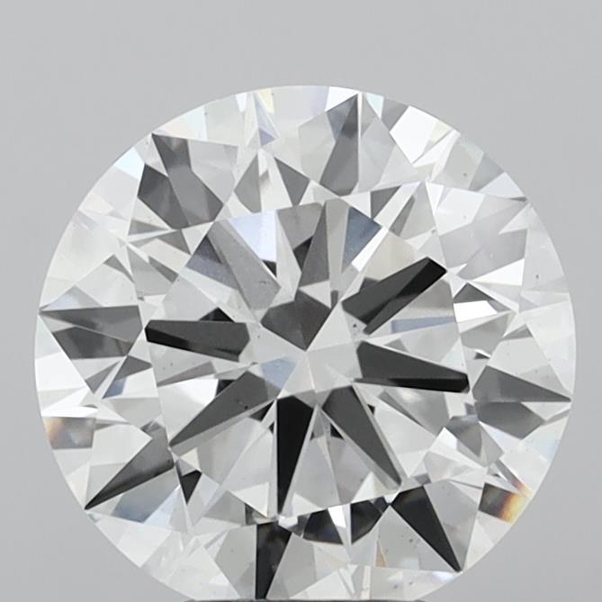 5.01 Carat Round Shaped, Excellent Cut, F Color, VS2 Clarity, IGI Certified Lab Grown Diamond