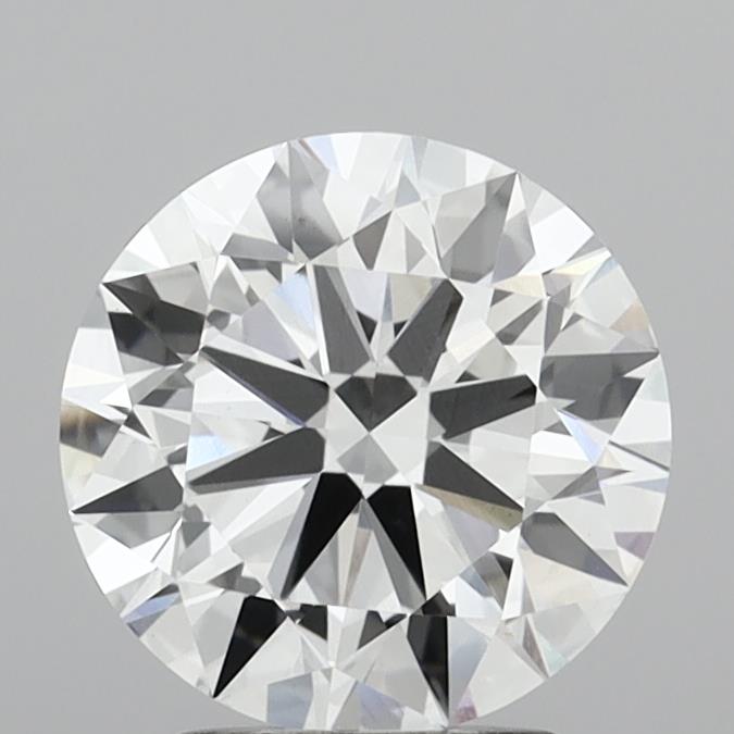 2.66 Carat Round Shaped, Ideal Cut, D Color, VVS2 Clarity, IGI Certified Lab Grown Diamond