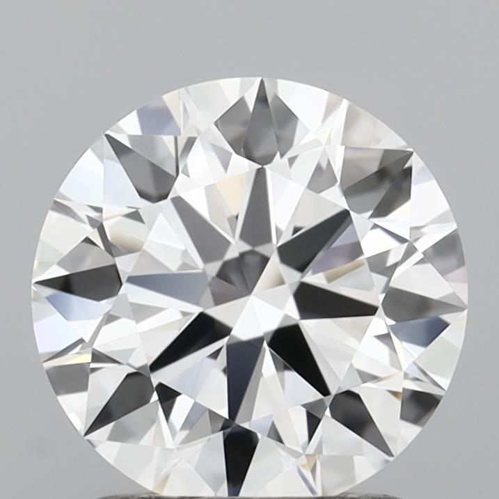 1.56 Carat Round Shaped, Ideal Cut, D Color, VVS2 Clarity, IGI Certified Lab Grown Diamond