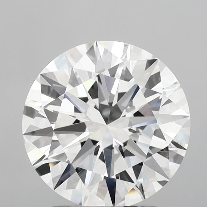 2.99 Carat Round Shaped, Excellent Cut, E Color, VVS2 Clarity, IGI Certified Lab Grown Diamond
