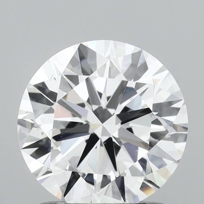 1.26 Carat Round Shaped, Very Good Cut, D Color, VS2 Clarity, IGI Certified Lab Grown Diamond