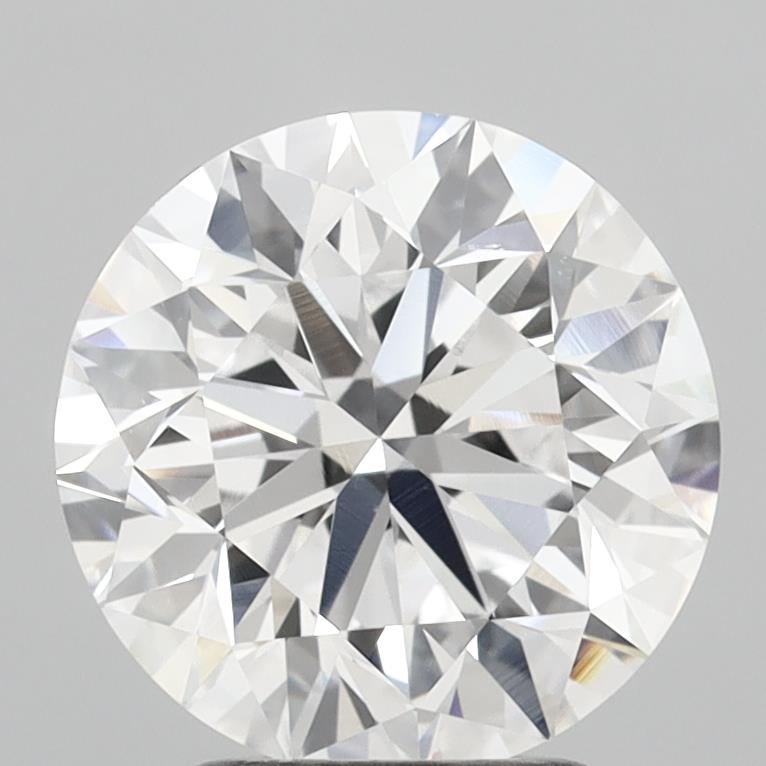 3.00 Carat Round Shaped, Very Good Cut, D Color, VVS2 Clarity, IGI Certified Lab Grown Diamond