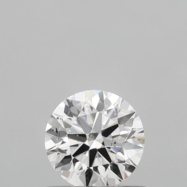 0.53 Carat Round Shaped, Ideal Cut, D Color, SI1 Clarity, IGI Certified Lab Grown Diamond