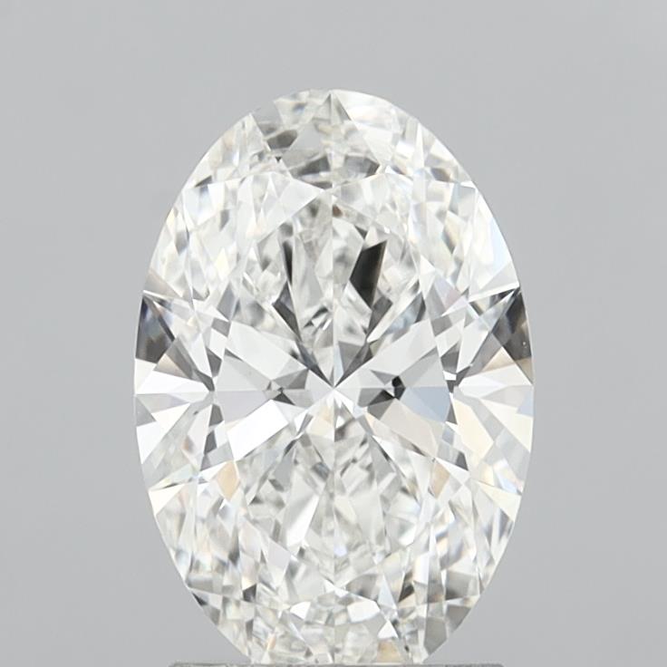 2.09 Carat Oval Shaped, Ideal Cut, F Color, VVS2 Clarity, IGI Certified Lab Grown Diamond